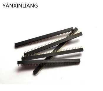 50pcs 2.54 1X40 pin breakaway Straight female header 40 pins Single Row 2.54 mm Pitch Straight Needle Female Pin Header
50pcs 2.54 1X40 pin breakaway Straight female header 40 pins Single Row 2.54 mm Pitch Straight Needle Female Pin Header