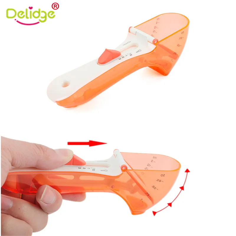Delidge 1pc Adjustable Measuring Spoon (5-30ML) Flour Sugar Measuring Tool Kitchen Baking Measuring Tools Dropshipping
Delidge 1pc Adjustable Measuring Spoon (5-30ML) Flour Sugar Measuring Tool Kitchen Baking Measuring Tools Dropshipping