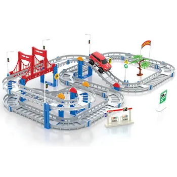 88pcs Creative DIY Electric Rail Speed Car Double Layer Train Track Vehicles Model Set Educational Toys Gift For Children Kid
88pcs Creative DIY Electric Rail Speed Car Double Layer Train Track Vehicles Model Set Educational Toys Gift For Children Kid