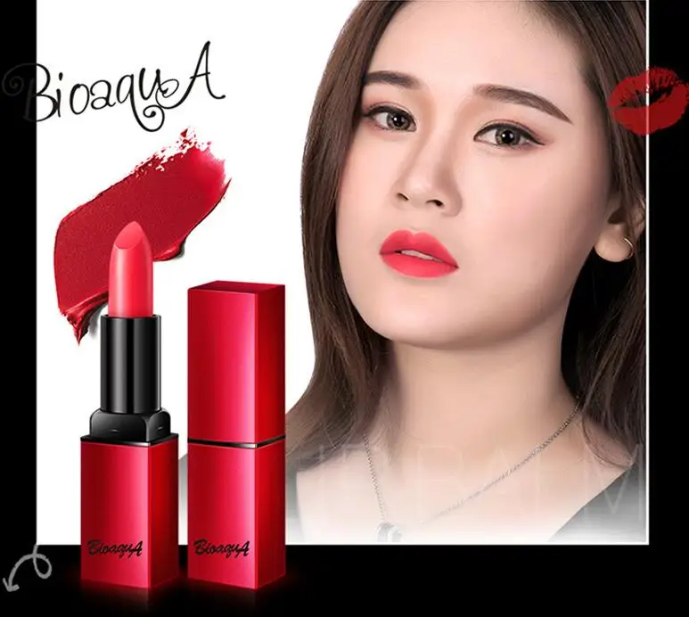 Sexy Long Lasting Waterproof Nude Lipstick Matte Cosmetics Lip Tint 12 Colors Moisturizer Pigments Red Matte Lip Stick
Sexy Long Lasting Waterproof Nude Lipstick Matte Cosmetics Lip Tint 12 Colors Moisturizer Pigments Red Matte Lip Stick