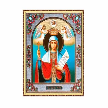 5D diy Diamond painting icon religion partial round resin mosaic art gifts diamond embroidery icons classic paintings kits decor 
5D diy Diamond painting icon religion partial round resin mosaic art gifts diamond embroidery icons classic paintings kits decor