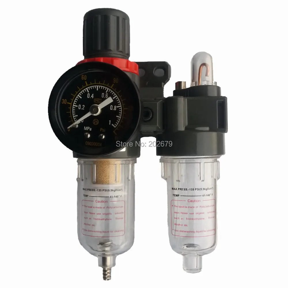 Air Pressure Regulator oil/Water Separator Trap Filter Airbrush Compressor AFC2000 Free Shipping
Air Pressure Regulator oil/Water Separator Trap Filter Airbrush Compressor AFC2000 Free Shipping