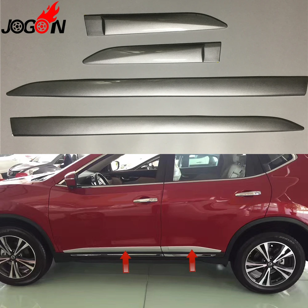 For Nissan X-trail X trail Rogue 2017 Facelift Car Side Door Body Trim ABS Chrome 4PCS/SET Molding Plate Cover Matte Silver
For Nissan X-trail X trail Rogue 2017 Facelift Car Side Door Body Trim ABS Chrome 4PCS/SET Molding Plate Cover Matte Silver