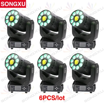 RGBWA UV 6IN1 LED Spot Moving Head 1x75W and 9x12W LED Washer Moving Head Light Stage Dj Disco Light 6pcs/lot/SX-MH091275
RGBWA UV 6IN1 LED Spot Moving Head 1x75W and 9x12W LED Washer Moving Head Light Stage Dj Disco Light 6pcs/lot/SX-MH091275