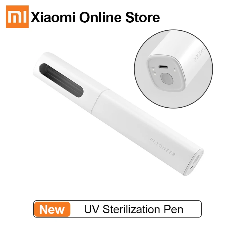 Xiaomi Petoneer Paini Cold Cathode UV Sterilization Pen 253.7nm Water Purifier Rechargeable Destroy Bacteria Health Protection
Xiaomi Petoneer Paini Cold Cathode UV Sterilization Pen 253.7nm Water Purifier Rechargeable Destroy Bacteria Health Protection