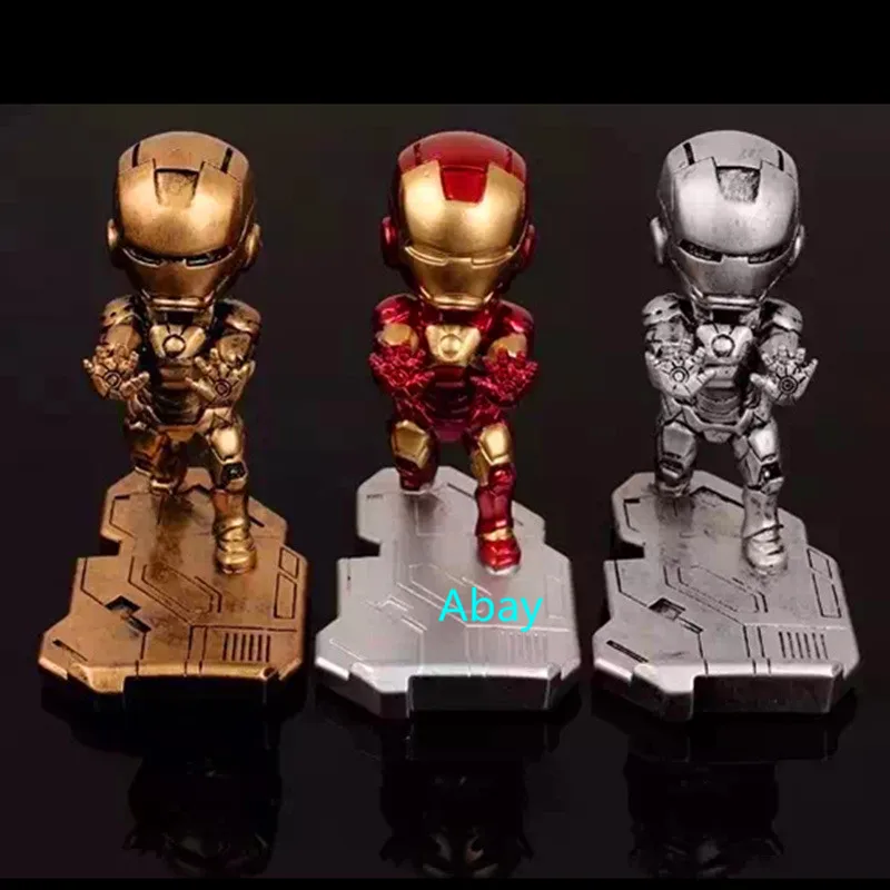 Avengers: Endgame Mobile Phone Holder Iron Man Tony Stark MK7 Superhero Q Version Creative Birthday Gift PVC Action Figure H335
Avengers: Endgame Mobile Phone Holder Iron Man Tony Stark MK7 Superhero Q Version Creative Birthday Gift PVC Action Figure H335
