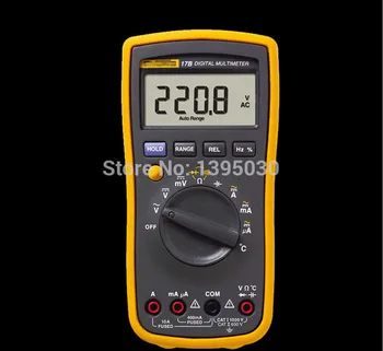 1PC New F17B 17B 15B Frequency Temp Digital Multimeter Meter Tester AC/DC/Diode/R/F/Temp/Cap F-17B
1PC New F17B 17B 15B Frequency Temp Digital Multimeter Meter Tester AC/DC/Diode/R/F/Temp/Cap F-17B