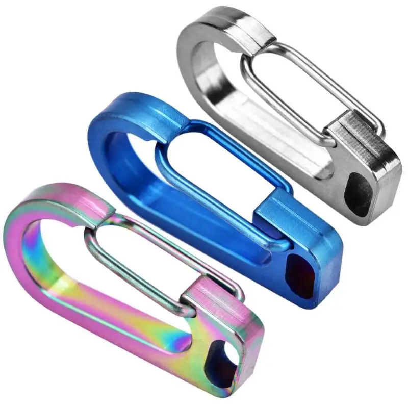 Multifunctional Climbing Buckle Keychain Aluminum Carabiner D-Ring Locking Key Clip Hook Snap Outdoor Sport Security Camping
Multifunctional Climbing Buckle Keychain Aluminum Carabiner D-Ring Locking Key Clip Hook Snap Outdoor Sport Security Camping