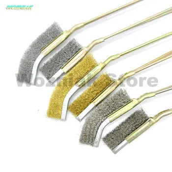Wozniak Mini clean Wire brush nylon Copper wire knife Brush Multi-function Replaceable Descaling brush tools
Wozniak Mini clean Wire brush nylon Copper wire knife Brush Multi-function Replaceable Descaling brush tools