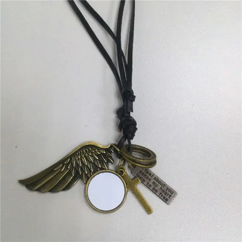 blank necklace pendant for sublimation Ancient heart wing thermal sublimation jewelry customizable diy supplies 20mm
blank necklace pendant for sublimation Ancient heart wing thermal sublimation jewelry customizable diy supplies 20mm