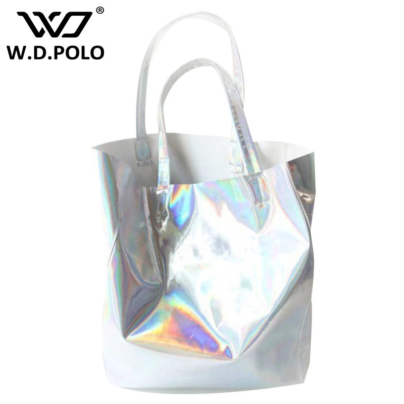 Fashion Pu Leather Laser Hand Bags Hot Selling Girl Beach Bags Chic High Capacity Lady Tote M1748 
Fashion Pu Leather Laser Hand Bags Hot Selling Girl Beach Bags Chic High Capacity Lady Tote M1748
