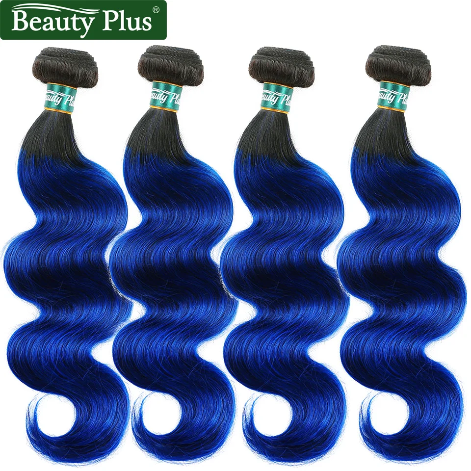 1B/Blue 100 Human Hair Extensions 4 Bundles Beauty Plus 10-26 inch 2 Tone Ombre Brazilian Body Wave Hair Weave 400g/Lot Non Remy
1B/Blue 100 Human Hair Extensions 4 Bundles Beauty Plus 10-26 inch 2 Tone Ombre Brazilian Body Wave Hair Weave 400g/Lot Non Remy