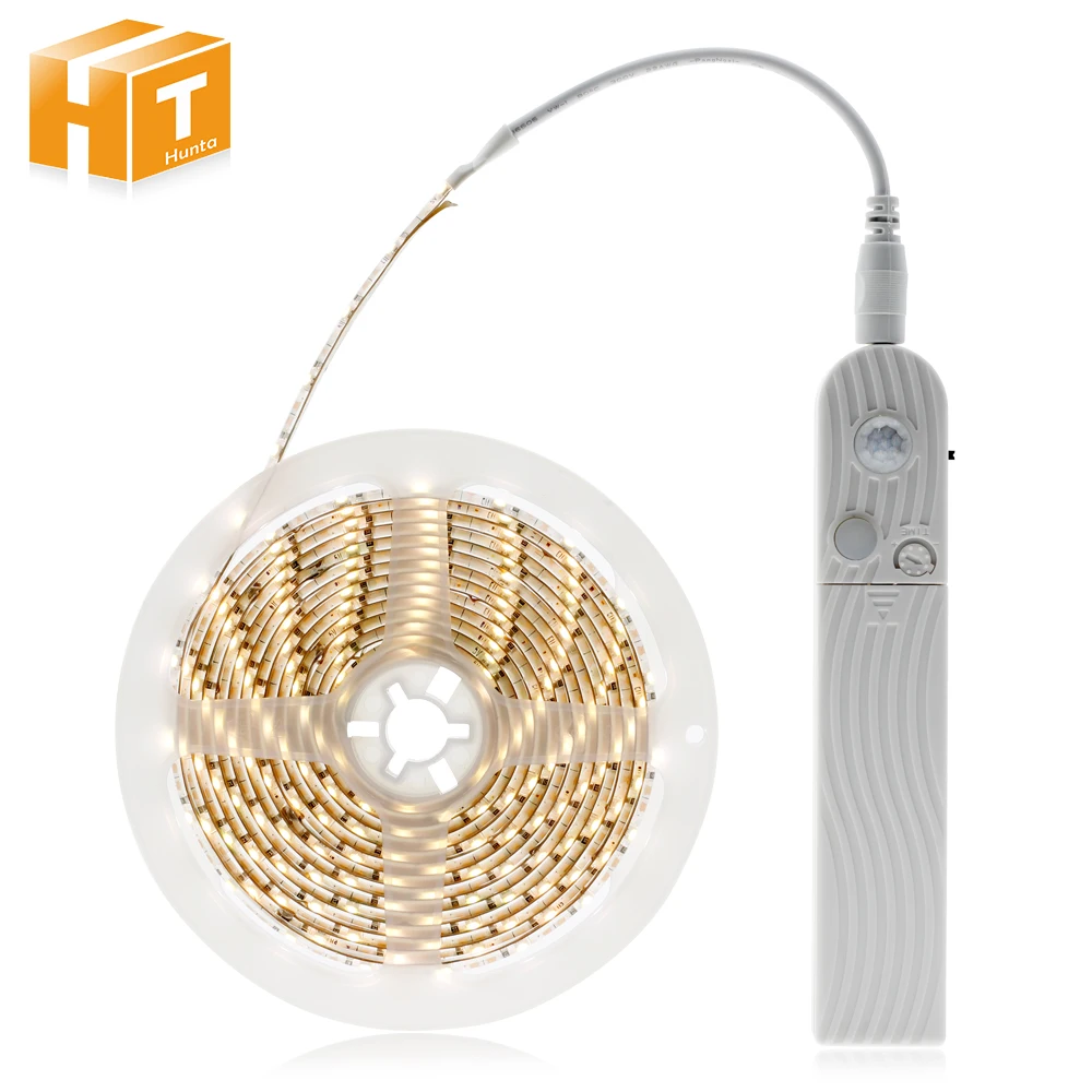 PIR Motion Sensor Switch LED Strip Set 1M 2M 3M DC12V 5M SMD2835 LED Under Bed Light Bedroom Night Lights White/Warm White
PIR Motion Sensor Switch LED Strip Set 1M 2M 3M DC12V 5M SMD2835 LED Under Bed Light Bedroom Night Lights White/Warm White