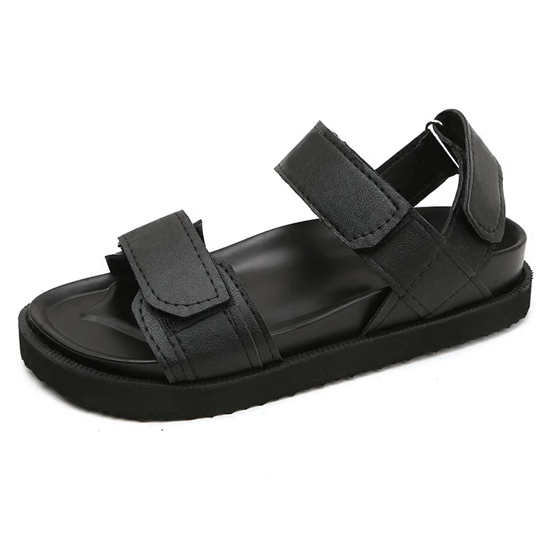 2018 new Korean version of the Roman women's shoes thick-soled sandals fashion flat shoes.
2018 new Korean version of the Roman women's shoes thick-soled sandals fashion flat shoes.