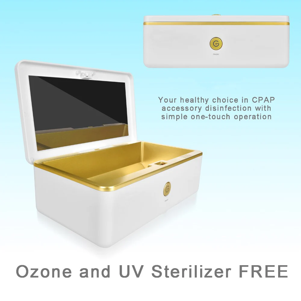 MOYEAH CPAP Cleaner andSanitizer CPAP Cleaner Supplies Ozone Free UV for CPAP Mask and Air Tubes Machine Tube Respirator x-lash
MOYEAH CPAP Cleaner andSanitizer CPAP Cleaner Supplies Ozone Free UV for CPAP Mask and Air Tubes Machine Tube Respirator x-lash