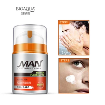 BIOAQUA Brand Men Skin Care Deep Hydrating Moisturizing Oil-control Face Cream 50g Whitening Anti Wrinkle Anti-Aging Day Cream
BIOAQUA Brand Men Skin Care Deep Hydrating Moisturizing Oil-control Face Cream 50g Whitening Anti Wrinkle Anti-Aging Day Cream