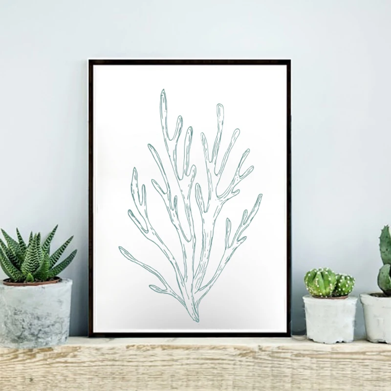 Sea Life Plant Canvas Art Print Painting Poster, Coral Wall Pictures for Home Decoration, Home Decor
Sea Life Plant Canvas Art Print Painting Poster, Coral Wall Pictures for Home Decoration, Home Decor
