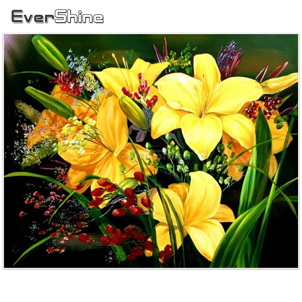 EverShine Diamond Painting Cross Stitch Full Square Diamond Embroidery Flower Picture Rhinestone Diamond Mosaic Home Decor Gift
EverShine Diamond Painting Cross Stitch Full Square Diamond Embroidery Flower Picture Rhinestone Diamond Mosaic Home Decor Gift