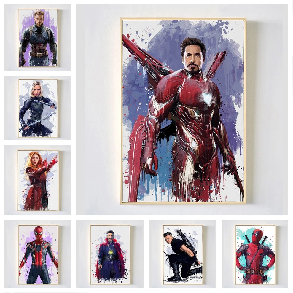 Oil Painting Avengers Superhero Movie Boys and Girls Room Decoration Wall Art Painting Poster Art Deco Canvas Painting A193
Oil Painting Avengers Superhero Movie Boys and Girls Room Decoration Wall Art Painting Poster Art Deco Canvas Painting A193