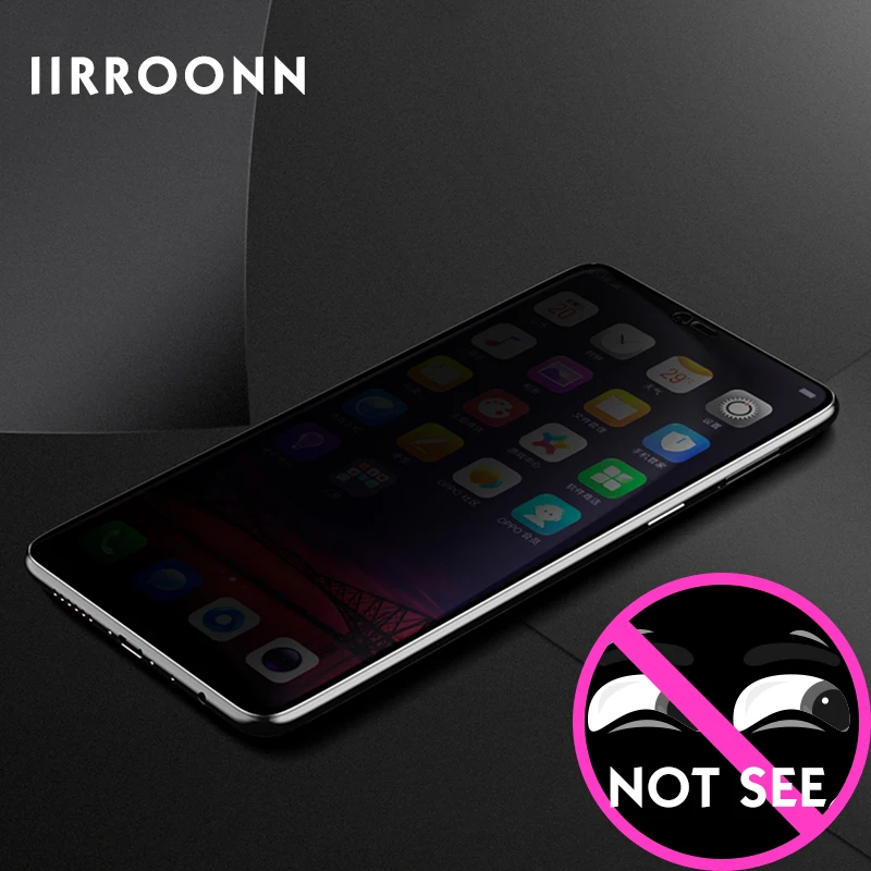 IIRROONN Privacy Protection Screen Protector For huawei p 30 mate 20 pro X Tempered Glass For Honor magic2 Anti Peeping 6D Film
IIRROONN Privacy Protection Screen Protector For huawei p 30 mate 20 pro X Tempered Glass For Honor magic2 Anti Peeping 6D Film