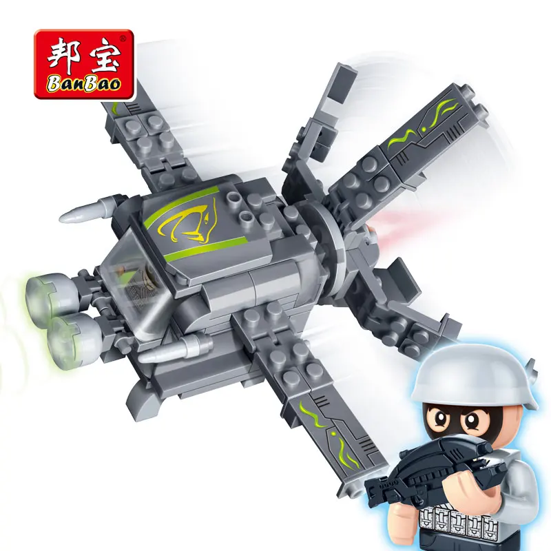 BanBao 6216 Super Police Scout Aircraft Educational Building Blocks Model Toy Children Kids Friend Bricks Compatible With Legoe
BanBao 6216 Super Police Scout Aircraft Educational Building Blocks Model Toy Children Kids Friend Bricks Compatible With Legoe