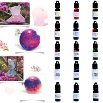 10 ml Epoxy Resin UV Dye Coloring Pigment DIY Crafts Arts Handmade Accessories 1 set
10 ml Epoxy Resin UV Dye Coloring Pigment DIY Crafts Arts Handmade Accessories 1 set