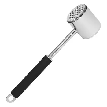 304 stainless steel household steak hammer anti-skid handle tender meat loose meat hammer knocking meat knocking meat hammer
304 stainless steel household steak hammer anti-skid handle tender meat loose meat hammer knocking meat knocking meat hammer