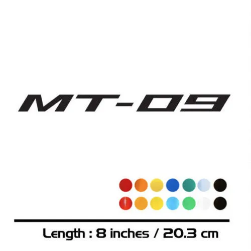 2 X New Sales motorcycle bike Fuel tank Wheels Fairing notebook Luggage helmet MOTO Sticker decals For YAMAHA MT-09 MT09
2 X New Sales motorcycle bike Fuel tank Wheels Fairing notebook Luggage helmet MOTO Sticker decals For YAMAHA MT-09 MT09