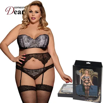 Comeondear 3 Pieces Women Lace Sexy Lingerie Set With Bra+Garterbelt+Panty Black Lingerie Garter Set Porno Wear Clothes RA80457
Comeondear 3 Pieces Women Lace Sexy Lingerie Set With Bra+Garterbelt+Panty Black Lingerie Garter Set Porno Wear Clothes RA80457