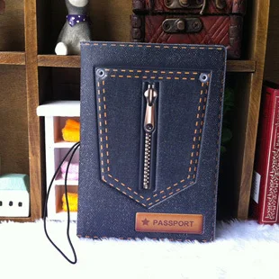 Jeans 3D stereo sets passport holder passport documents Taoka pack card sets - essential travel abroad
Jeans 3D stereo sets passport holder passport documents Taoka pack card sets - essential travel abroad
