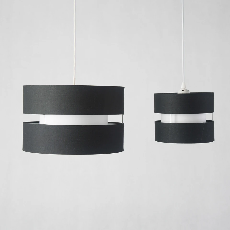 2PACK 1big 1 small Lights For Home Dining Room Black and White Pendant lighting Home Decoration Lamp for Study Room Living Room
2PACK 1big 1 small Lights For Home Dining Room Black and White Pendant lighting Home Decoration Lamp for Study Room Living Room