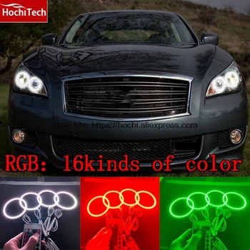 HochiTech RGB Multi-Color LED Angel Eyes Halo Rings kit car styling for Infiniti M(Y51) M25L M35hL M35 M37 M56 Q70 2011-2014
HochiTech RGB Multi-Color LED Angel Eyes Halo Rings kit car styling for Infiniti M(Y51) M25L M35hL M35 M37 M56 Q70 2011-2014
