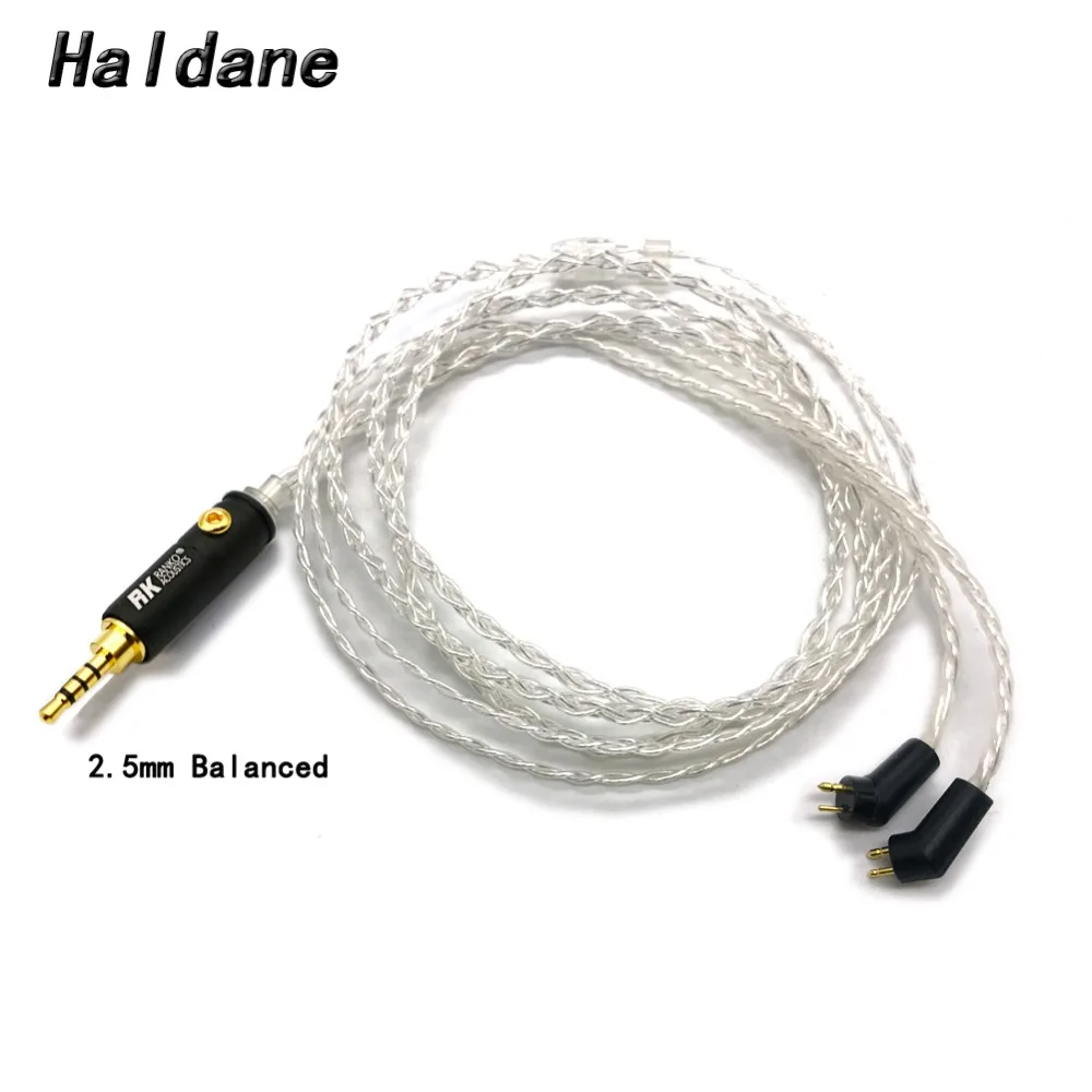 Free Shipping Haldane 2.5/3.5/4.4mm Balanced 4 Cores 7N OCC Silver Plated Headphone Upgrade Cable For ER4P ER4B ER4S(1.2 Meter)
Free Shipping Haldane 2.5/3.5/4.4mm Balanced 4 Cores 7N OCC Silver Plated Headphone Upgrade Cable For ER4P ER4B ER4S(1.2 Meter)