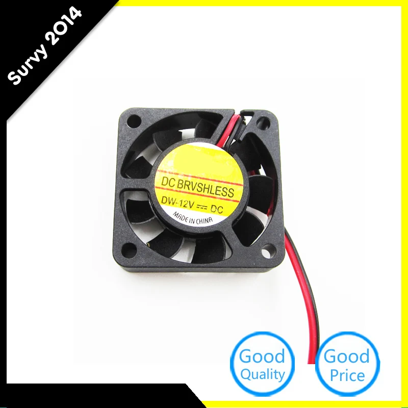 1 Pcs 2Pin Cooler Fan 12V 40x40x10mm For Arduino Raspberry Pi Computer 3D Printer
1 Pcs 2Pin Cooler Fan 12V 40x40x10mm For Arduino Raspberry Pi Computer 3D Printer