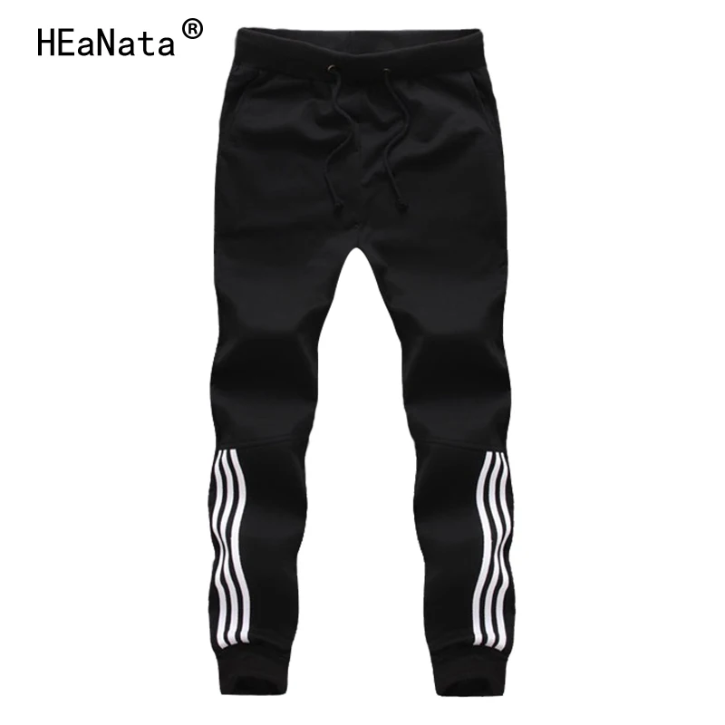 2019 New Casual Sportswear Trousers Men's Sweatpants Mens Cotton Joggers Striped Pants Gyms Clothing Fit Boy Trousers Student
2019 New Casual Sportswear Trousers Men's Sweatpants Mens Cotton Joggers Striped Pants Gyms Clothing Fit Boy Trousers Student