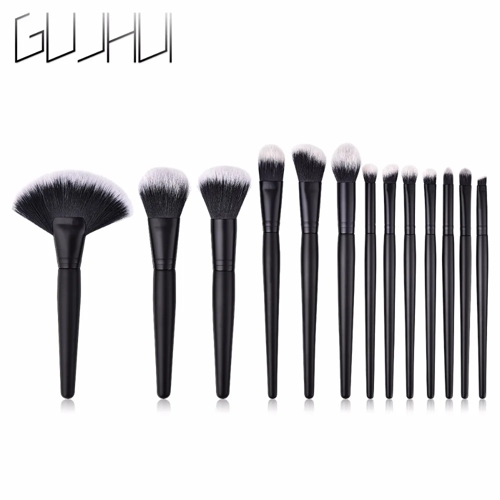 GUJHUI 13PCS Wooden Cosmetic makeup brushes Set Foundation Eyeshadow Concealer Brush Blending Contour make up pincel maquiagem
GUJHUI 13PCS Wooden Cosmetic makeup brushes Set Foundation Eyeshadow Concealer Brush Blending Contour make up pincel maquiagem