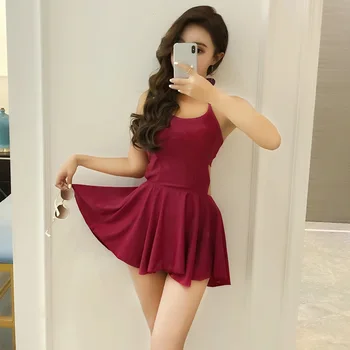 One-piece Swimsuit Skirt Style Small Chest Gather Together Swimsuit Woman Large Size Sexy Hot Spring Swimsuits
One-piece Swimsuit Skirt Style Small Chest Gather Together Swimsuit Woman Large Size Sexy Hot Spring Swimsuits