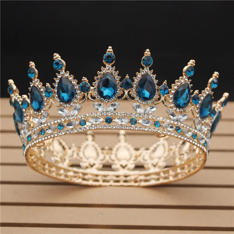 Vintage Queen King Bride Tiara Crown Green Crystal Women Head Piece Bridal Tiaras and Crowns Wedding Hair Jewelry Accessories
Vintage Queen King Bride Tiara Crown Green Crystal Women Head Piece Bridal Tiaras and Crowns Wedding Hair Jewelry Accessories