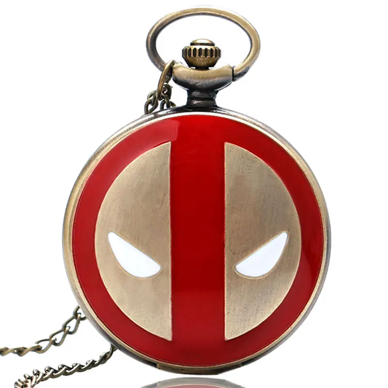 YISUYA DEADPOOL Cosplay Necklace Pendant Vintage Retro Quartz Pocket Watch Men Women Fashion Cool Steampunk
YISUYA DEADPOOL Cosplay Necklace Pendant Vintage Retro Quartz Pocket Watch Men Women Fashion Cool Steampunk