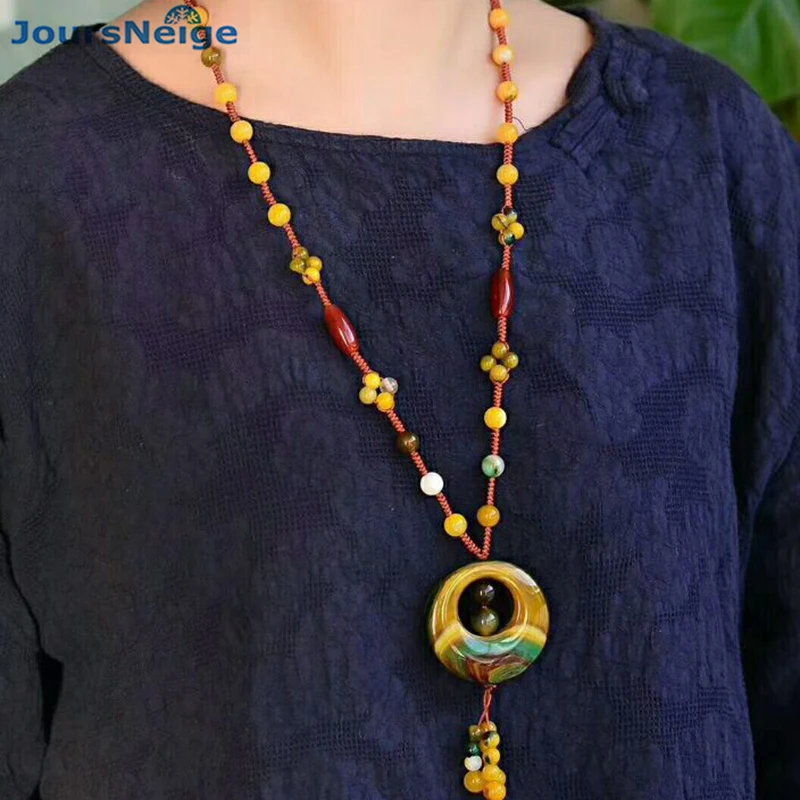Wholesale Colour Natural Crystal Necklace Safety Button Pendant Hand Woven Necklace Lucky for Women Girl Gift Fashion Jewelry
Wholesale Colour Natural Crystal Necklace Safety Button Pendant Hand Woven Necklace Lucky for Women Girl Gift Fashion Jewelry
