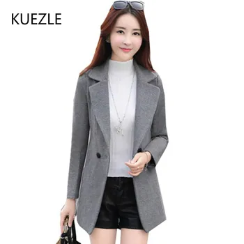 KUEZLE Parkas Women Coats 2018 Female Winter Jackets Elegant Wool Blends Trench Coat Ladies Windbreaker Outwear Plus Size M-3XL 
KUEZLE Parkas Women Coats 2018 Female Winter Jackets Elegant Wool Blends Trench Coat Ladies Windbreaker Outwear Plus Size M-3XL