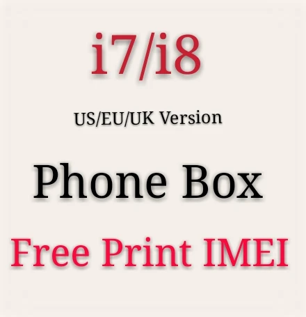 20pcs/lot US/EU Version Retail Phone Paper Packaging Box for iPhone 7/8 with Accessories With Manual Sticker usb free imei
20pcs/lot US/EU Version Retail Phone Paper Packaging Box for iPhone 7/8 with Accessories With Manual Sticker usb free imei