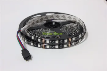 Hight brightness Waterproof IP65 Black PCB 5m 300led SMD 5050 RGB / White /Warm white 60LED/M led strip light Free shipping
Hight brightness Waterproof IP65 Black PCB 5m 300led SMD 5050 RGB / White /Warm white 60LED/M led strip light Free shipping