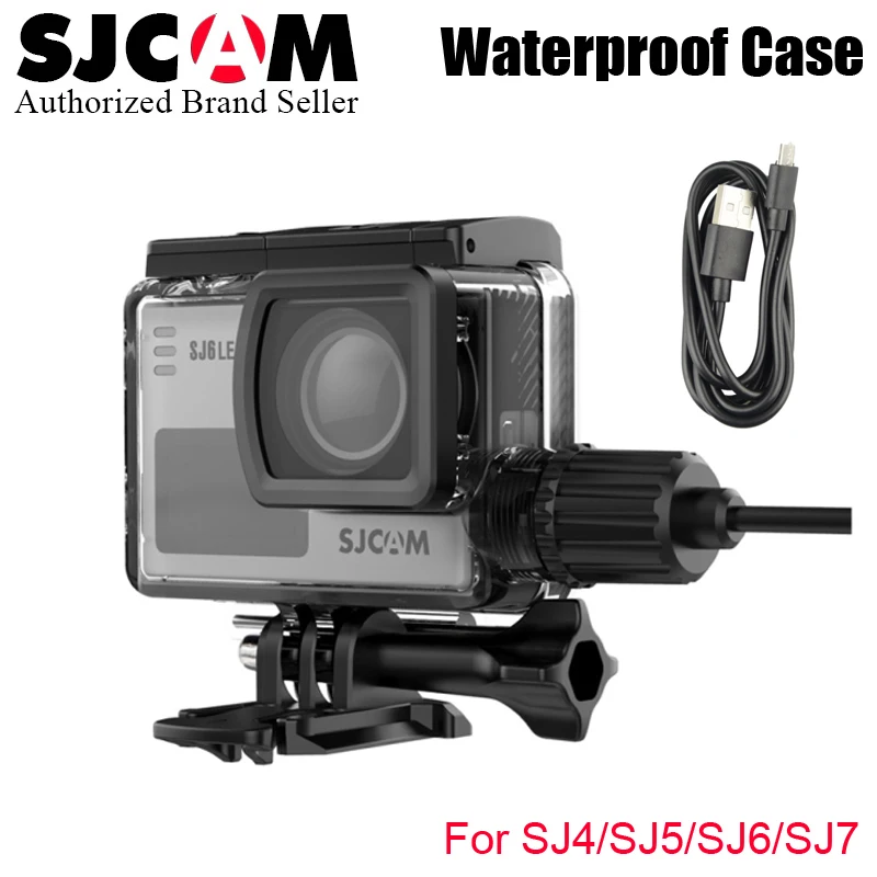 SJCAM Series SJ4/ SJ5/ SJ6/ SJ7/ SJ8 Motorcycle Waterproof Case For SJCAM Legend Action Sport Camera With Charger Cable
SJCAM Series SJ4/ SJ5/ SJ6/ SJ7/ SJ8 Motorcycle Waterproof Case For SJCAM Legend Action Sport Camera With Charger Cable