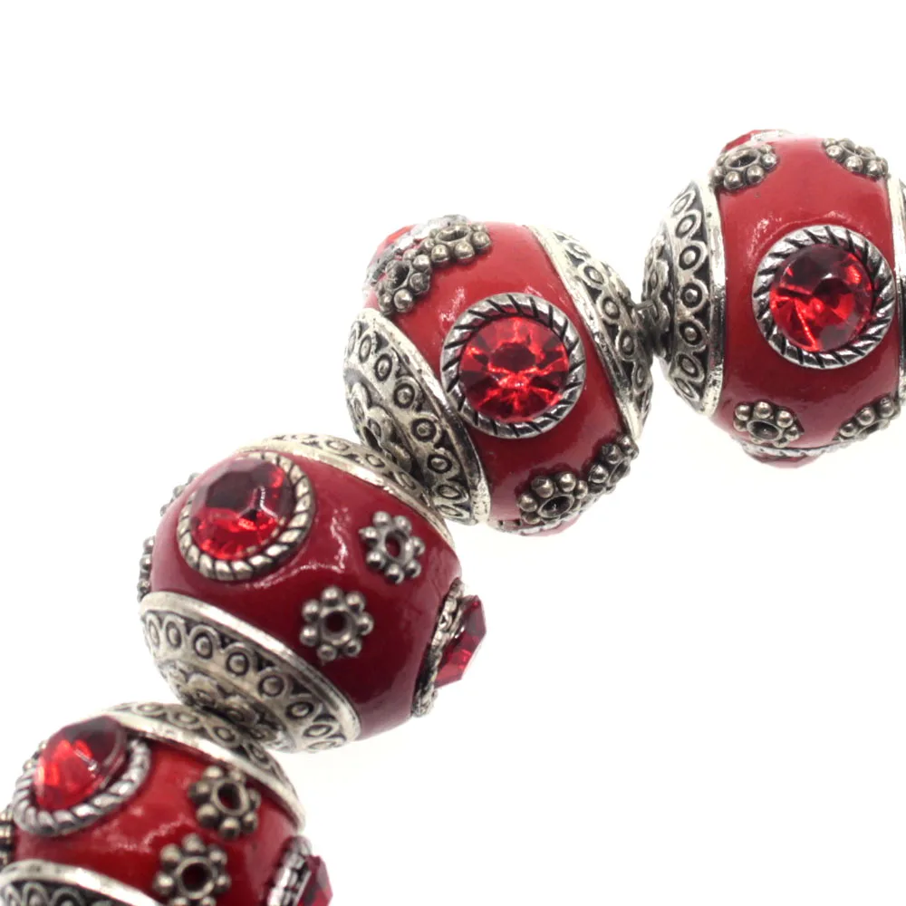 6pcs Tibetan Silver Spacer Beads DIY For Necklace Bracelet Pendant Jewelry Making
6pcs Tibetan Silver Spacer Beads DIY For Necklace Bracelet Pendant Jewelry Making