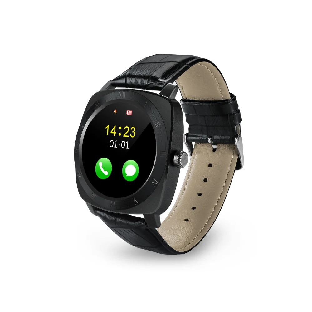 

X3 Smart Watch Phone Sim Card TF Card GSM Pedometer Sleep Monitoring Sedentary Reminder Anti-lost Smart Watch for iPhone Android