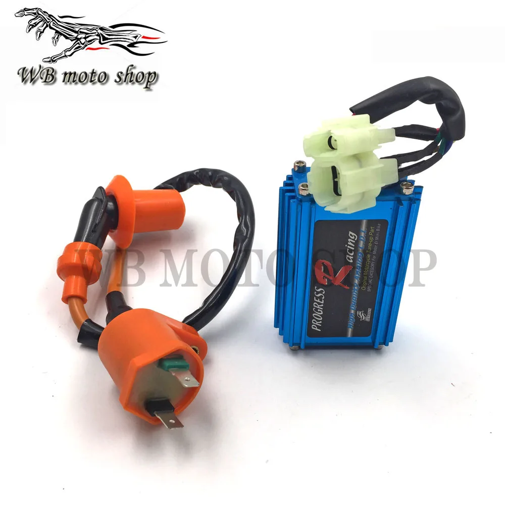 Free Shipping Performance 6 pin AC Racing CDI Box Ignition Coil For GY6 50cc 125cc 150cc 139QMB 152QMI 157QMJ Scooter Moped ATV
Free Shipping Performance 6 pin AC Racing CDI Box Ignition Coil For GY6 50cc 125cc 150cc 139QMB 152QMI 157QMJ Scooter Moped ATV