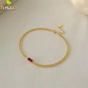 Flyleaf 18k Gold Bracelets & Bangle Geometric Cubic Zirconia Real 925 Sterling Silver Bracelets For Women Fashion Fine Jewelry
Flyleaf 18k Gold Bracelets & Bangle Geometric Cubic Zirconia Real 925 Sterling Silver Bracelets For Women Fashion Fine Jewelry
