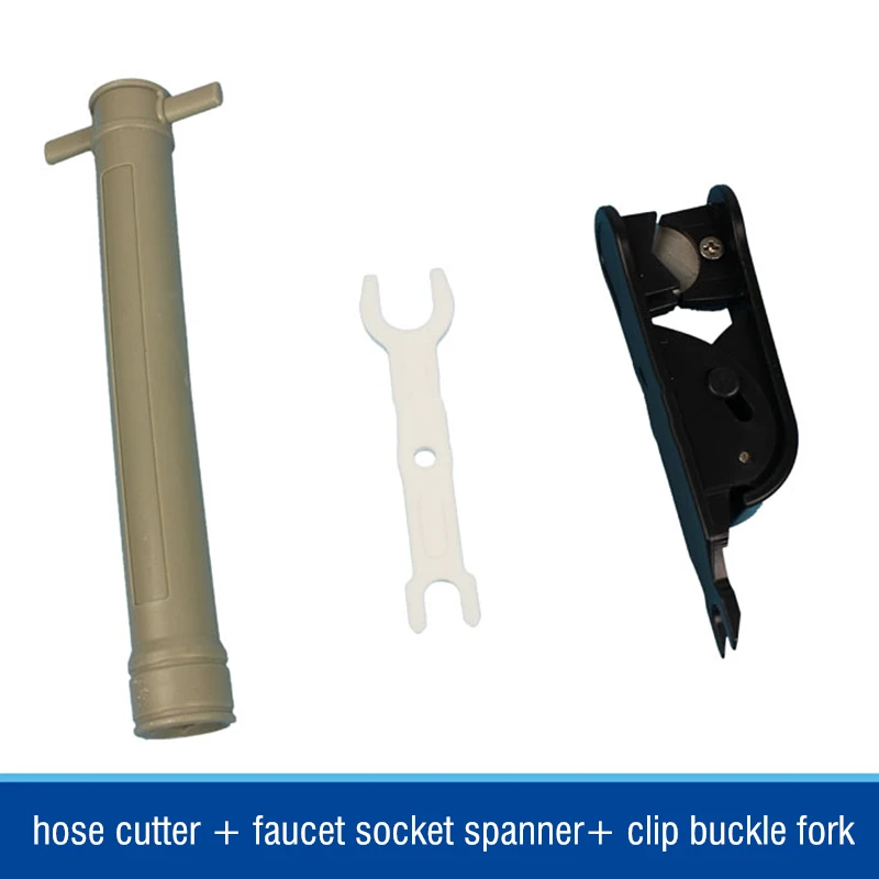 1 Set RO System Installation Tools Plastic Tubing Cutter, T-handle Faucet Socket Wrench,Quick Fittings Adapter Card Buckle Fork
1 Set RO System Installation Tools Plastic Tubing Cutter, T-handle Faucet Socket Wrench,Quick Fittings Adapter Card Buckle Fork
