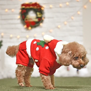 2018 New Design Cute Christmas Dog Clothes Santa Pet Clothing Winter Warm Small Medium Dog Cat Warm Soft Animal Cosplay Costume
2018 New Design Cute Christmas Dog Clothes Santa Pet Clothing Winter Warm Small Medium Dog Cat Warm Soft Animal Cosplay Costume